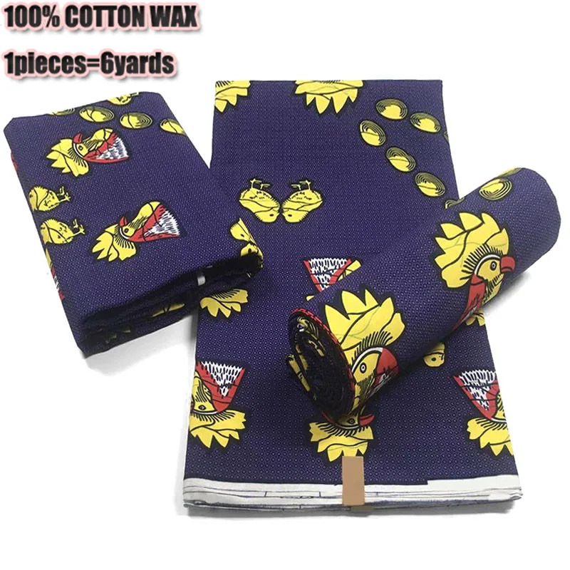 Новинка 100% хлопок батик оригинальная африканская ткань из натурального воска
