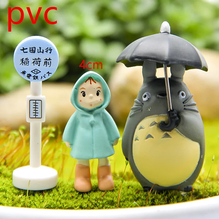 Аниме Фигурка МИЛЫЙ Тоторо Рождественский шарф Смола Мэй дерево разветвитель