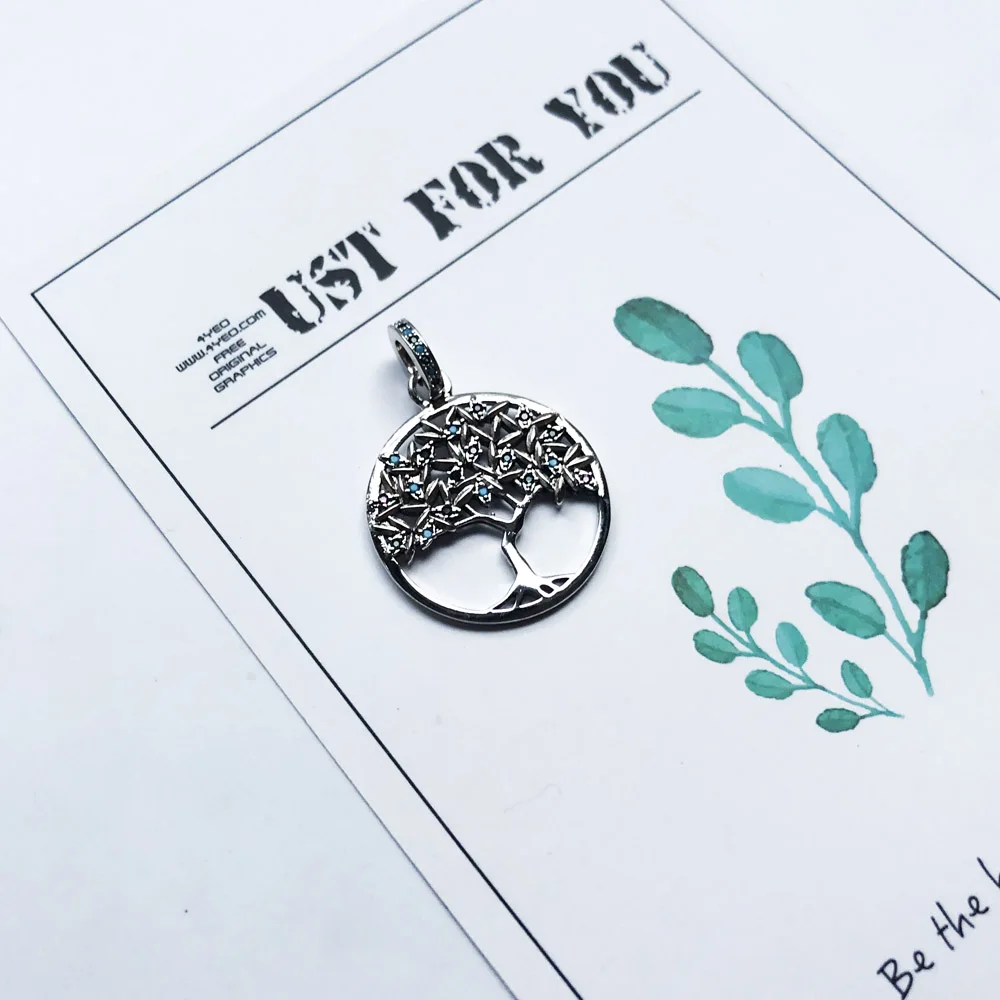 Кулон в виде цветного дерева ювелирное изделие богемном стиле для женщин