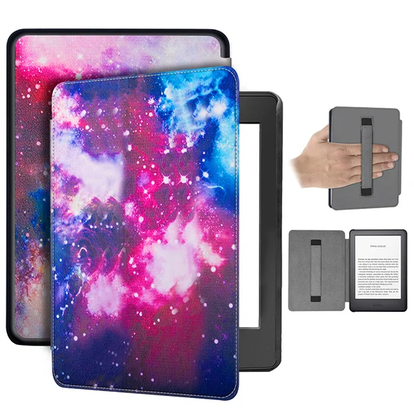 KPW4 FMSTSY YHX Чехол-книжка из искусственной кожи чехол для Amazon kindle Paperwhite 4 читалка для kindle Paperwhite 4 6 дюймов Чехол для электронной книги+ пленка+ стилус - Цвет: KPW4 FMSTSY YHX