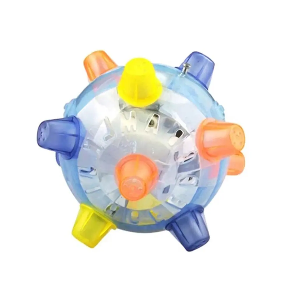 Музыкальная красочная мигающая вспышка Электрический танцевальный футбольный