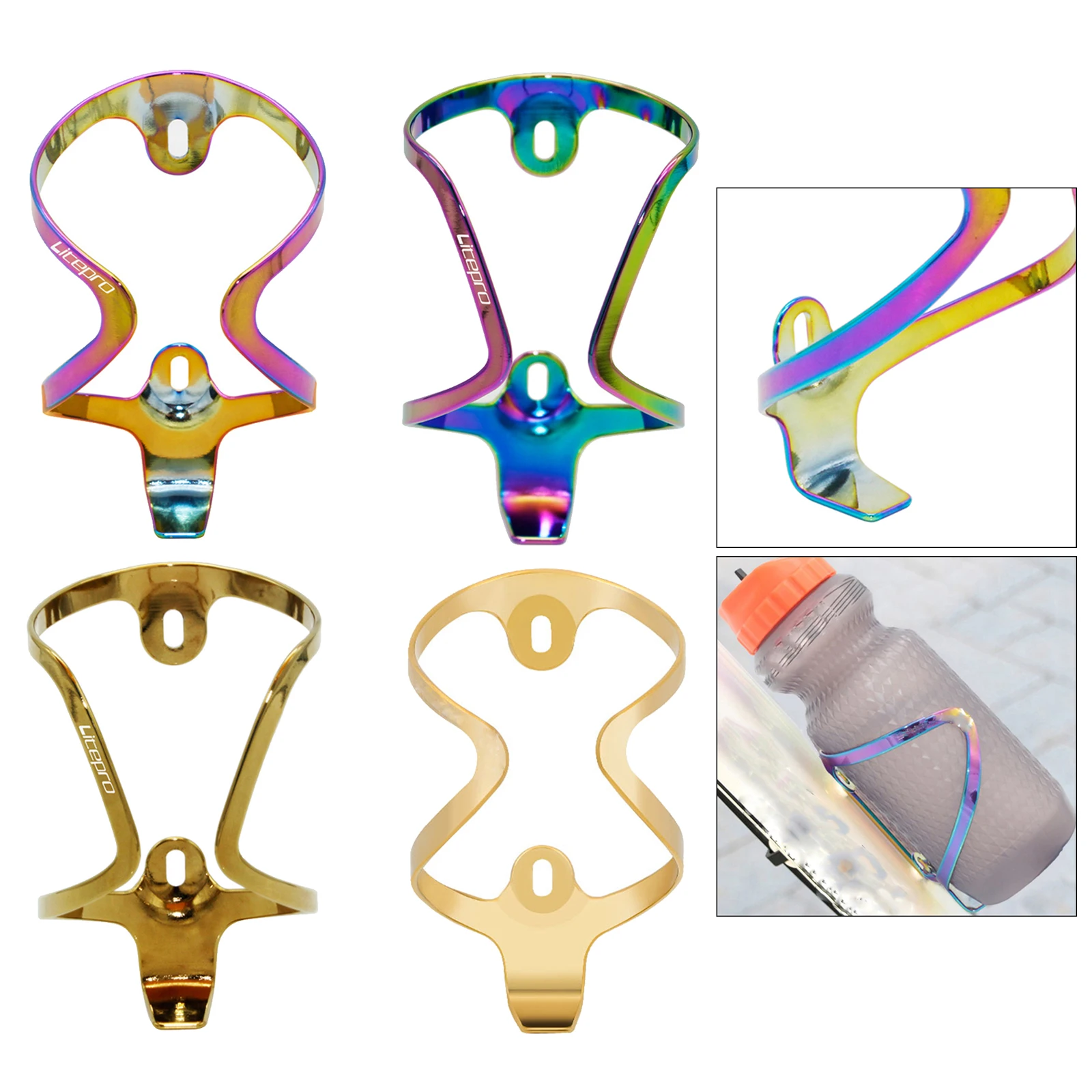 

Bicycle Water Bottle Cage Drink Cup Holder Rack Motorcycle Mountain Road Bike Cup Mount Rack Cycling Part