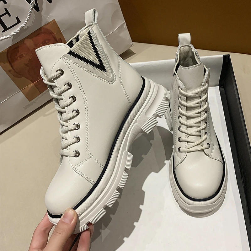 tenis blancos bota mujer – Compra tenis blancos bota mujer con envío gratis  en AliExpress Mobile.