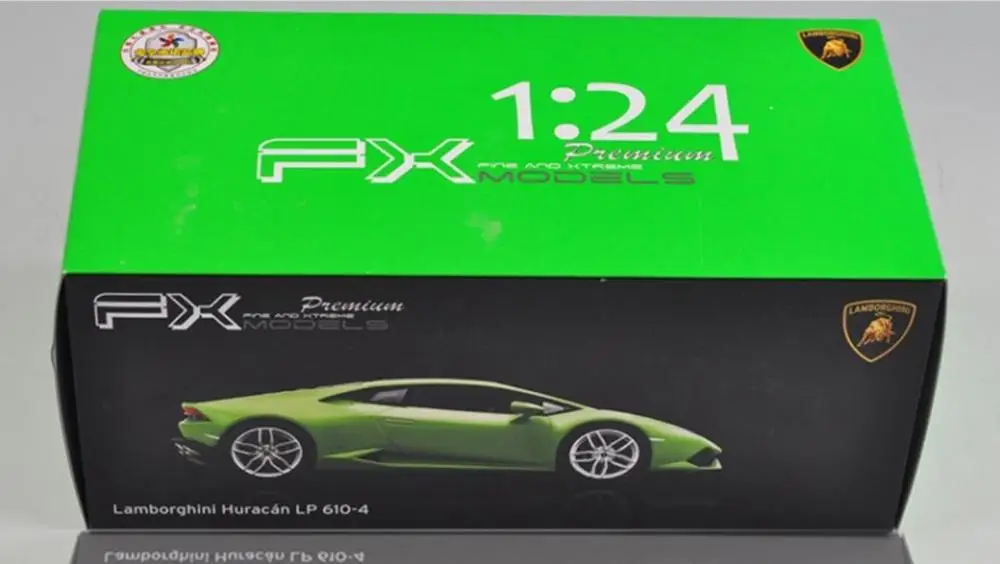Welly 1/24 1:24 Lamborghini Huracan спортивный гоночный автомобиль Транспортное средство литье