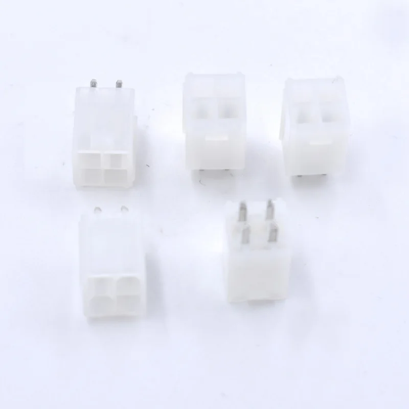 10 шт./лот 4 2 мм Шаг прямой molex 5557 4pin разъем питания процессора для контактной