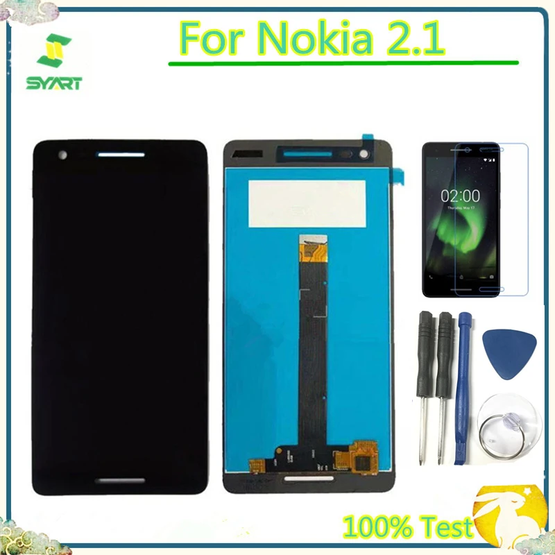 ЖК дисплей для Nokia 2 1 дигитайзер в сборе 5 ''экран TA 1080 1084 A 1086 1092 сенсорный