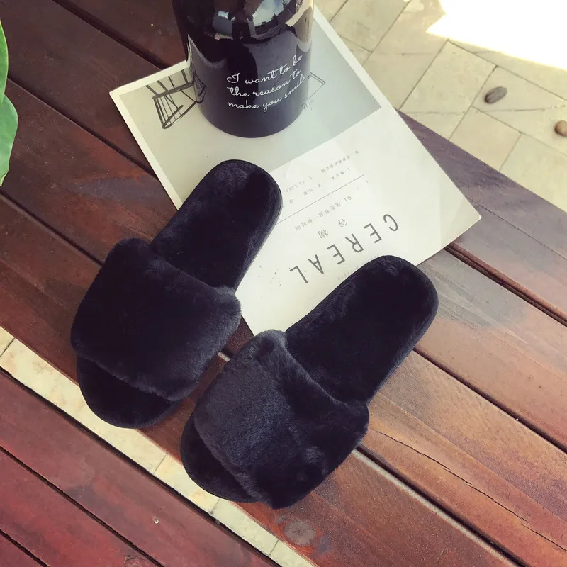 Большие размеры 36-41 Популярные женские шлепанцы Обувь на плоской подошве Модная