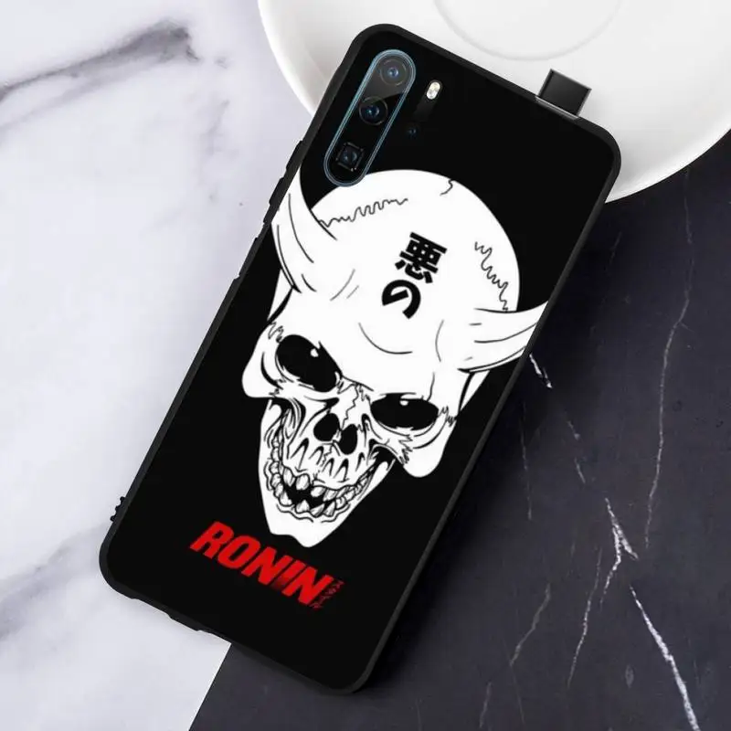 

Japanese samurai oni mask Phone Case For Huawei honor Mate P 10 20 30 40 i 9 8 pro x Lite smart 2019 nova 5t