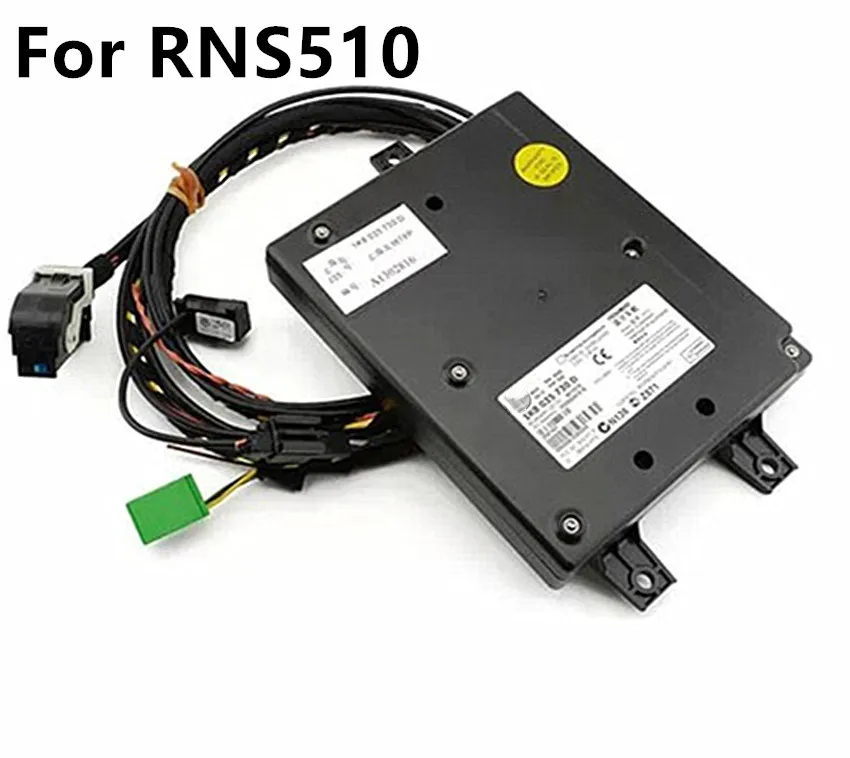 For RNS510 Kit 9W2 Bluetooth модуль и нормальный жгут с микрофоном 1K8 035 730 D для VW Golf MK6 Jetta MK5 Fit RCD510 RNS510 - Название цвета: For RNS510 Kit