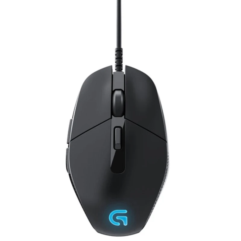 Новый Logitech G302 Проводная игровая клавиатура Мышь дышать светильник 4000 точек/дюйм