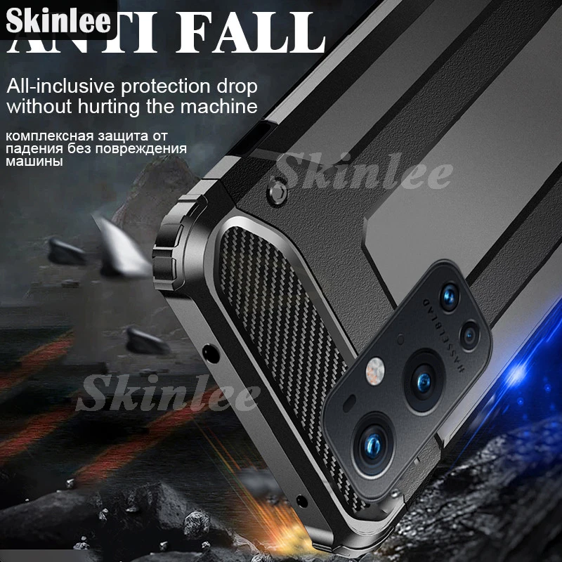 Skinlee чехол для OnePlus X 9 Pro роскошный комбинированный армированный противоударный