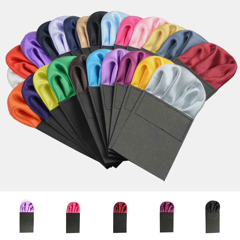 

Men's Insert Pocket Squares, Business Accessories, Suits And Grooms Korean Version Of The British Square Scarf, Handkerchief Bra