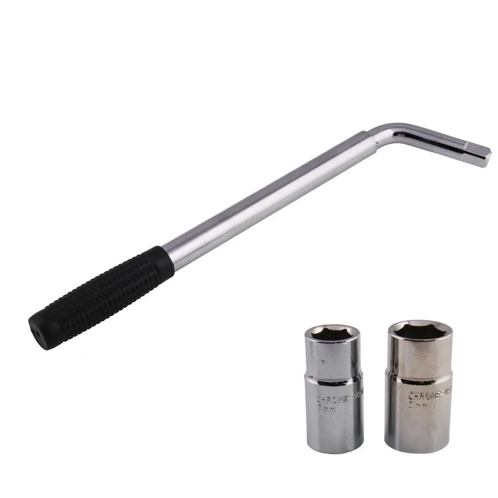 

L-type Automatic Telescopic Wheel Wrench Wheel Nut Heavy-duty Extended Universal Nut Wrench For Car Tire Repair