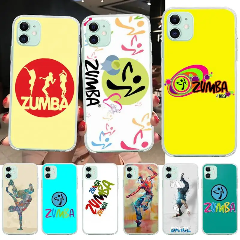 

KPUSAGRT Zumba Dance Phone Case for iphone 12 pro max 11 pro XS MAX 8 7 6 6S Plus X 5S SE 2020 XR cover