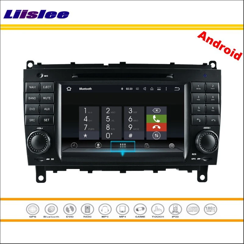 Автомобильная Мультимедийная система Android для Mercedes Benz CLK W209 2006 ~ 2012 стерео радио CD
