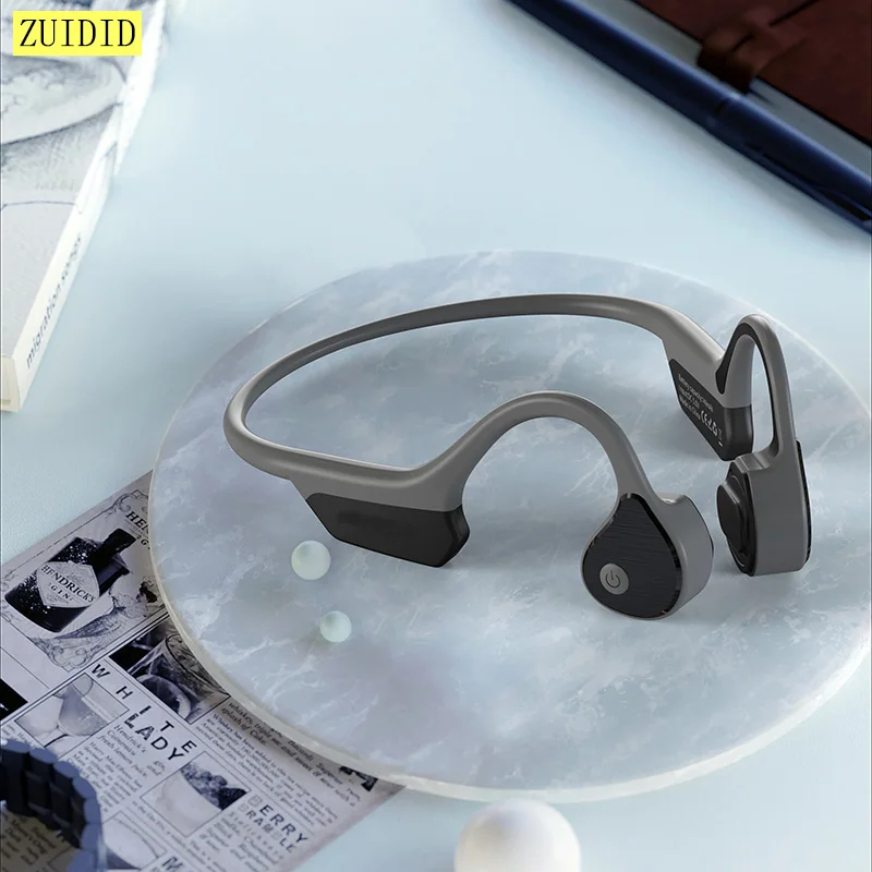 

Pro9 Wireless Blutooth 5.0 Bone Conduction Earphones Stereo Hands-free Earbud Outdoor Sports IPX7 Waterproof With Microphone