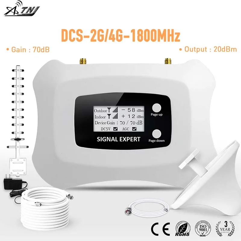 Специально для России DCS 2g 1800mhz Tele2 4G ретранслятор сотовый усилитель 2g Tele2 4g ретранслятор сигнала Сотовый усилитель сигнала