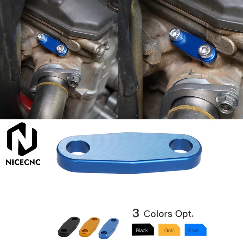 NICECNC Motorcycle Exhaust Gas Recirculation Block Off Plate For Suzuki DRZ400S DRZ400SM DRZ400 S SM 2000-2020 2019 2018 2017