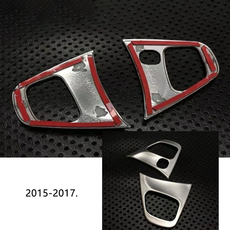 Кузова автомобиля внутренний детектор ручки рулевого колеса ABS хромированный