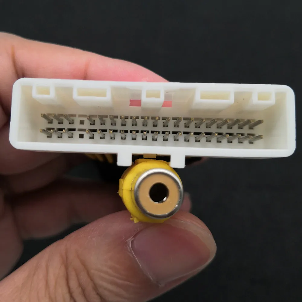 Оригинальный переключатель видеовхода YIFOUM 40Pin реверсивная камера RCA адаптер