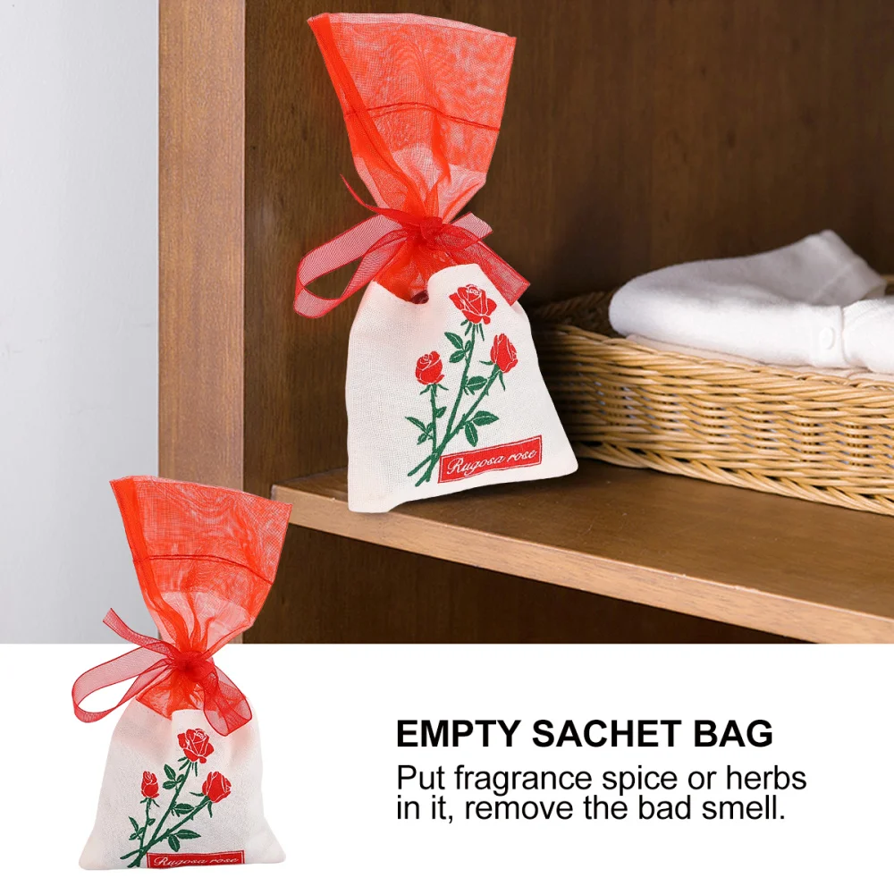 12 шт. китайский стиль шелковое саше лавандовое ароматическое воздушное