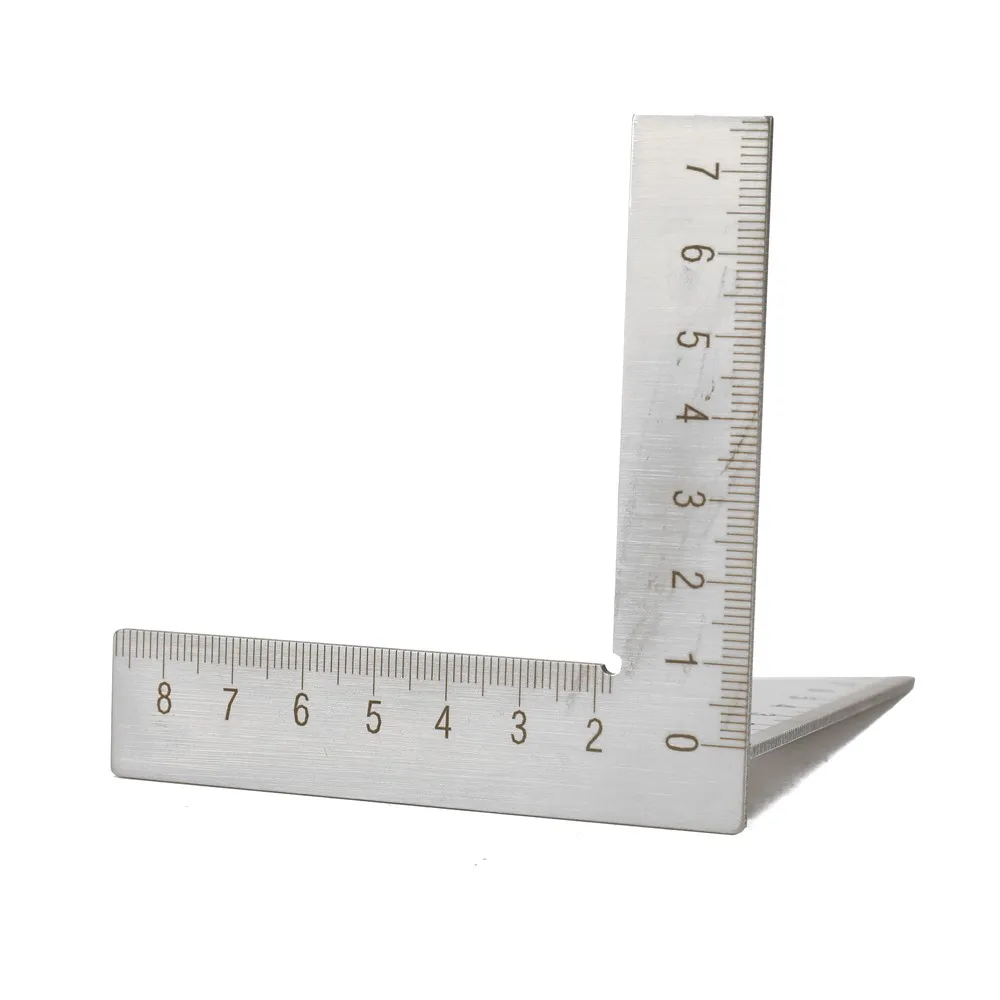

Ruler Stainless Steel Square Layout Miter Triangle Rafter Gauge Turn Angle Rulers Multifunctional Woodworking Measuring Tool