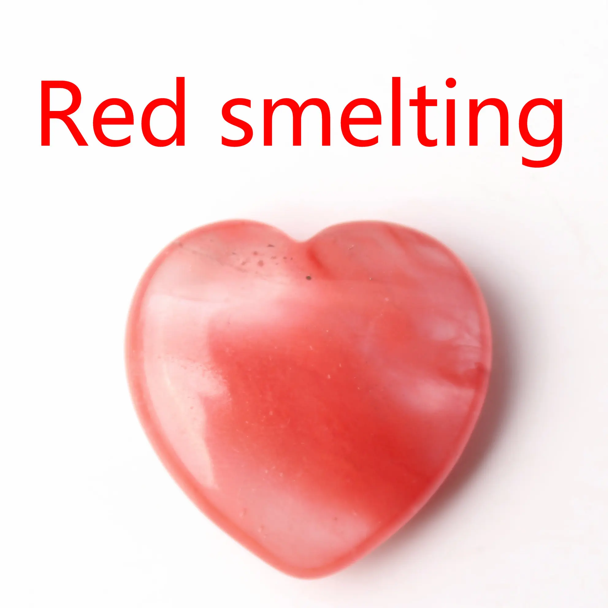 1Piece Red smelting 1 шт. натуральный в форме сердца, со стразами кулон Тигр глаз Рок розовый кварц флюорит Аметист флюорит драгоценный камень ожерелье рейки заживление - Цвет: 1Piece Red smelting