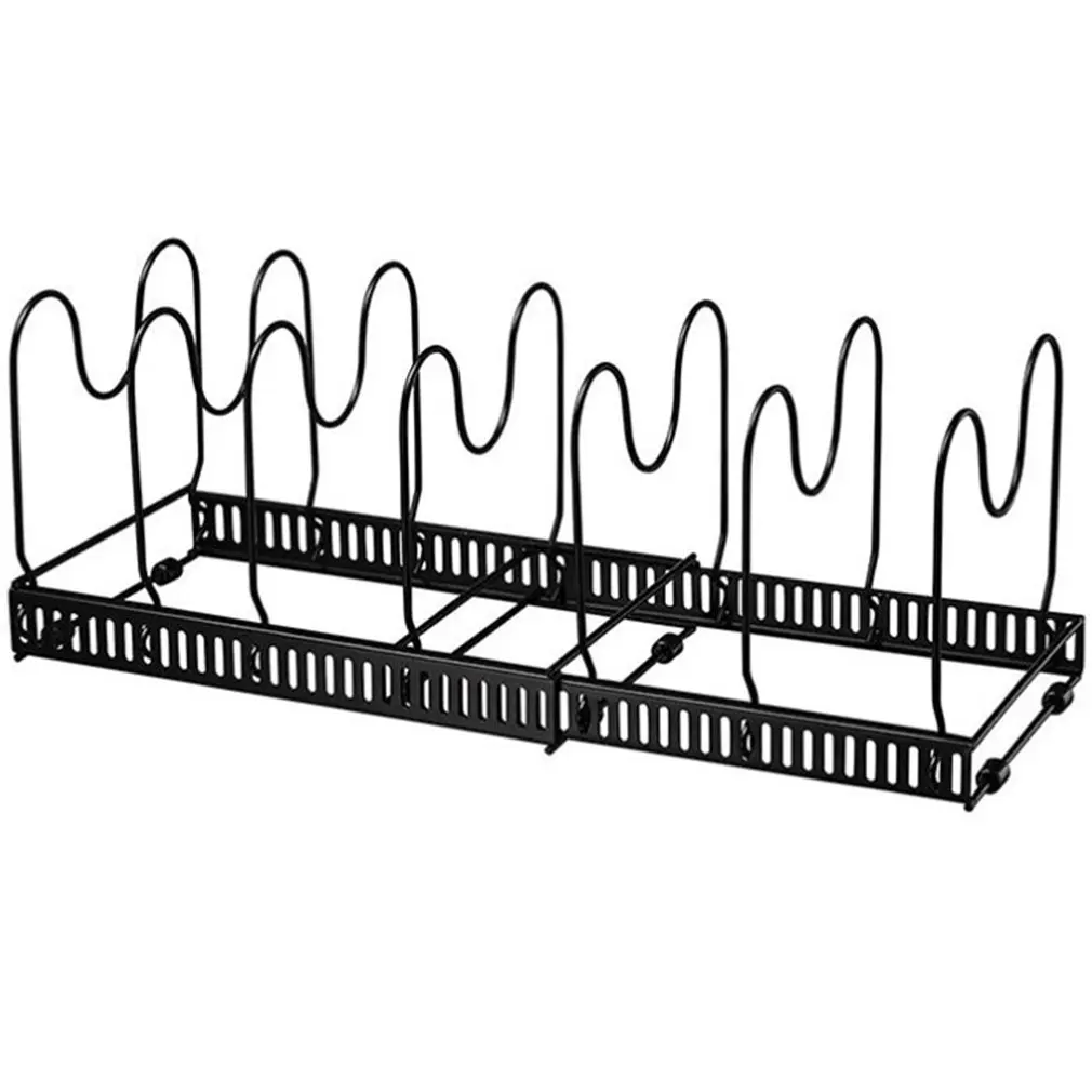 

Новинка, кухонная полка-органайзер, Экономная сушилка для тарелок, держатель для хранения крышек тарелок, регулируемая кухонная сушилка дл...