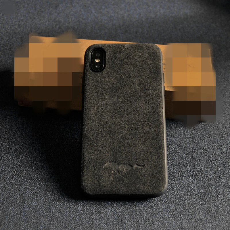 4 Чехол для iPhone 6, 6s, 7, 8 Plus, итальянская ткань, замшевый кожаный чехол, пуховый корпус для телефона, оболочка для 11 pro, XS Max, XR, Fundas Coque - Цвет: 4