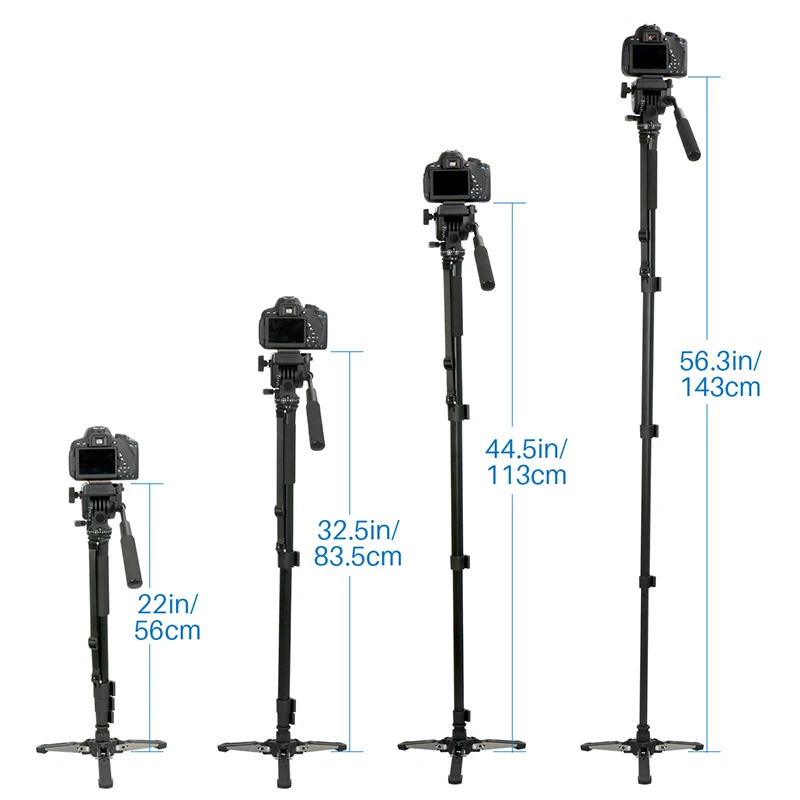 Стойка профессионального телескопического штатива палка монопод для DJI RONIN S ZHIYUN