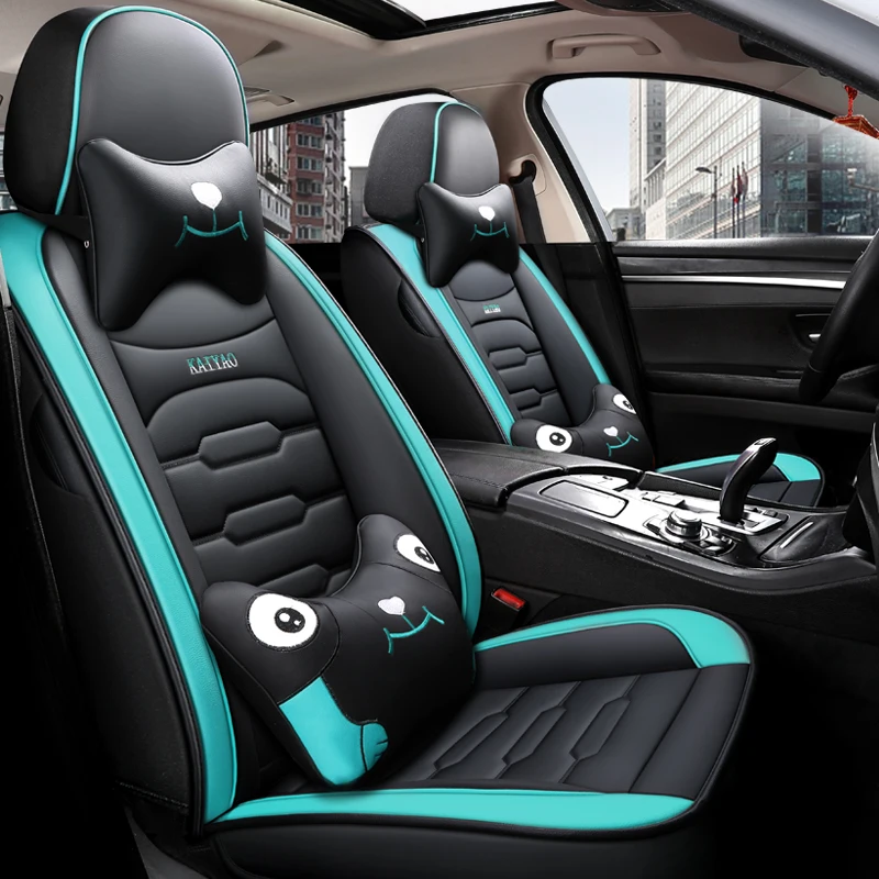 Чехлы для автокресел из искусственной кожи с полным покрытием Land rover freelander