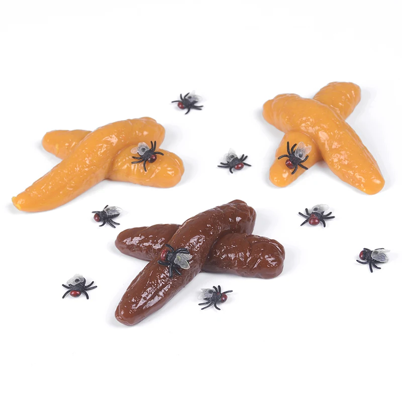 

1 Pcs Practical Gag-Funny Joke Tricky Toys Mischief Turd Gag Gift Realistic Shits Poop Fake Turd Classic Shit Funny Toys