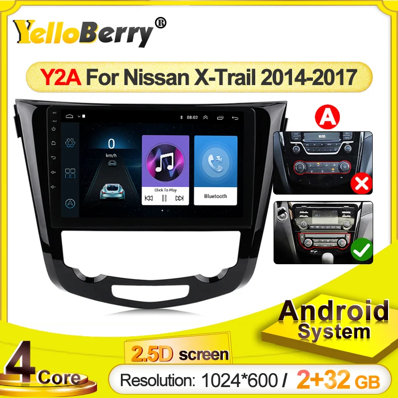 Автомагнитола 2 din на Android с GPS навигацией мультимедийный плеер для Nissan X Trail Qashqai 2014