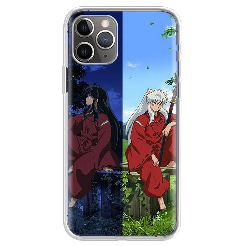 

Inuyasha Case For iPhone 7 8 6 6S Plus 11 Pro Max 12 Mini XR X XS 5 5S SE 2020 Soft Silicone Back Cover Fundas Cases Luxury