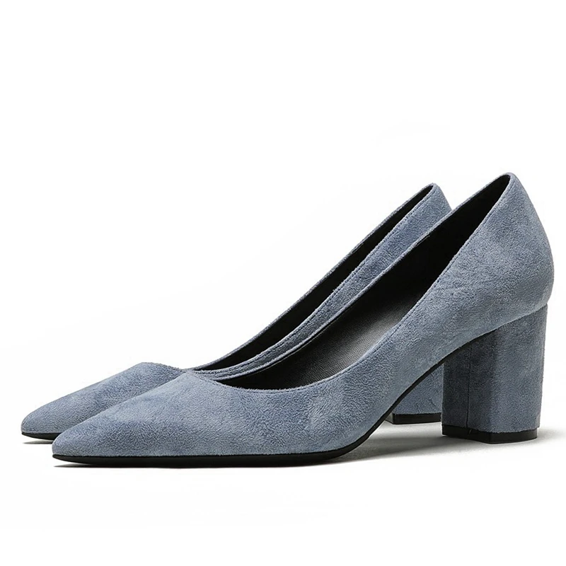 Обувь из натуральной кожи Женские туфли-лодочки с острым носком Туфли-лодочки на