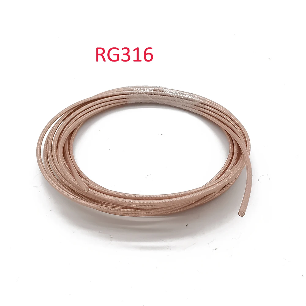 3/5 метровый кабель RG316 RF коаксиальный со свинцом шнур с низким уровнем потери