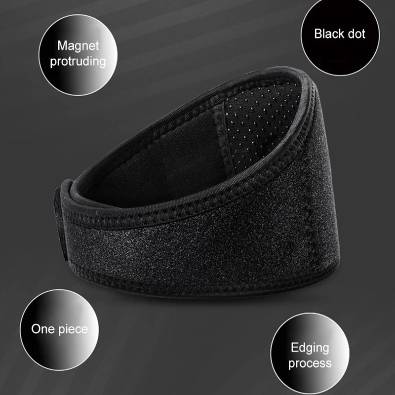 Черный шейный платок с самонагревающейся опорой защита для шеи домашняя