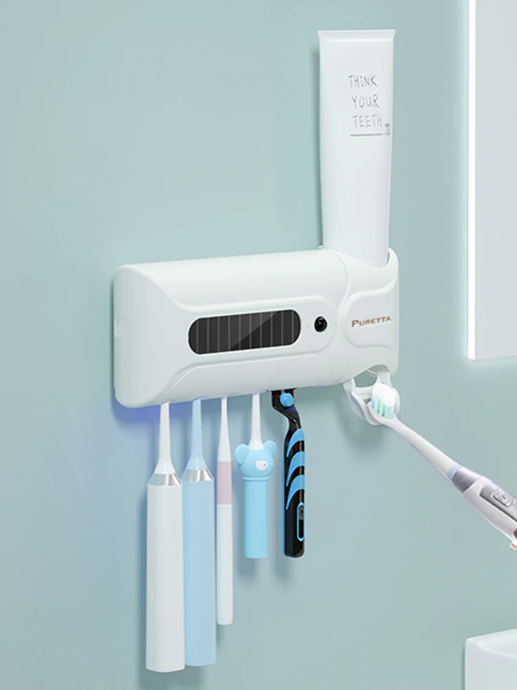 Интеллектуальный Антибактериальный держатель ультрафиолетовой зубной щетки