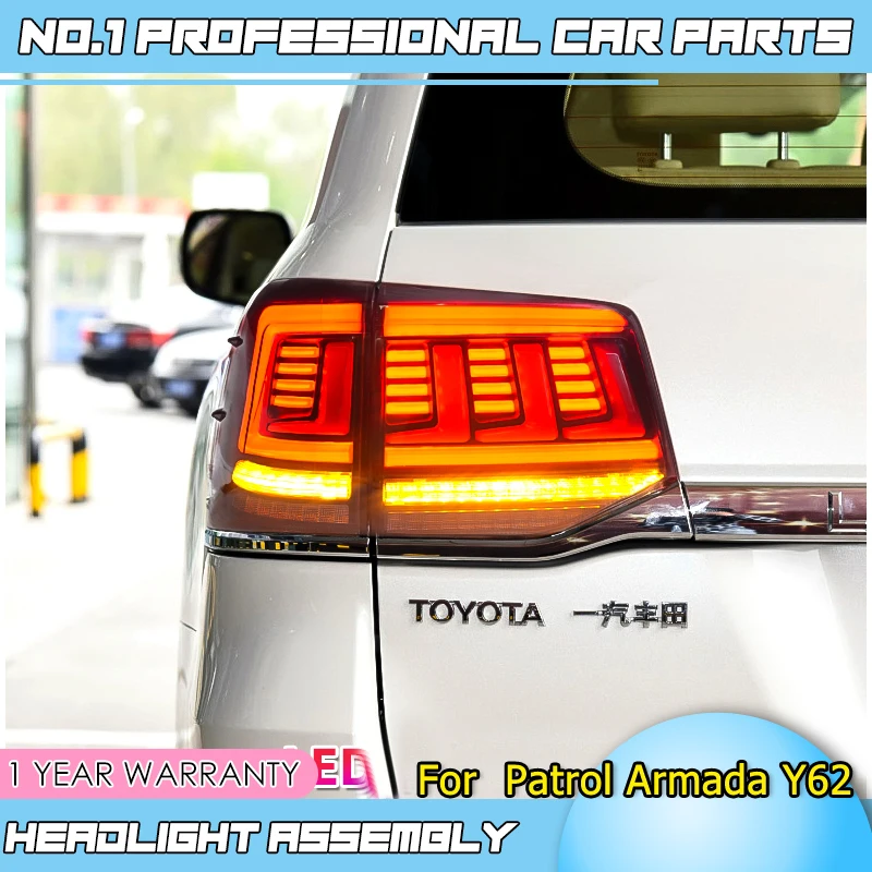 

Car Styling case For TOYOTA Land Cruiser FJ200 LC200 2016-2019 Year With DRLMoving Turning Light