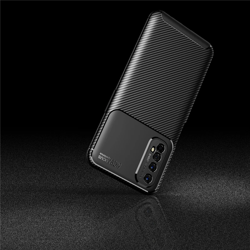 hatoly carbon fiber cover for oppo realme 7 case funda oppo realme 7 7i x7 6 7 pro ultra thin back case for oppo realme 7 cover free global shipping