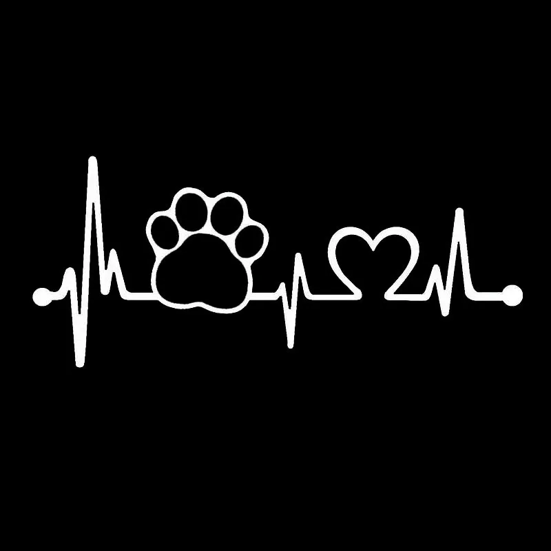 

17.8*7.7CM Dog Cat Pet Decal Car Sticker Creative Car Accessories car styling