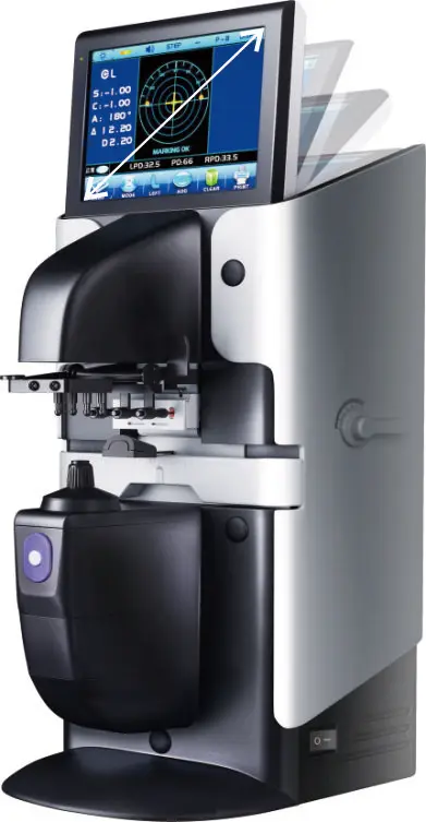 JD2600A автоматический измеритель линзометра цифровой фотометр линзометр 7