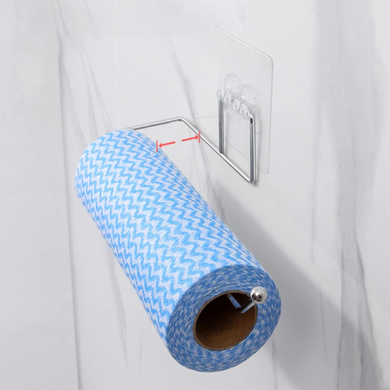 Кухонный держатель для туалетной бумаги салфеток подвесной в ванную комнату