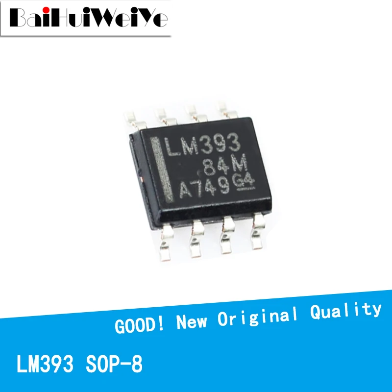 20 шт./лот LM393DR LM393 SOP8 операционный SOP-8 новый оригинальный IC усилитель чипсет хорошего качества