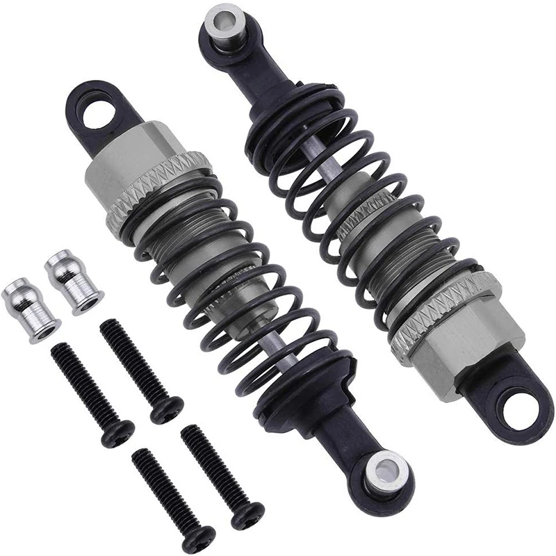 Алюминиевый амортизатор 4 шт. запасной в сборе для WLtoys 1/18 RC A959 A979 K929 автомобилей с