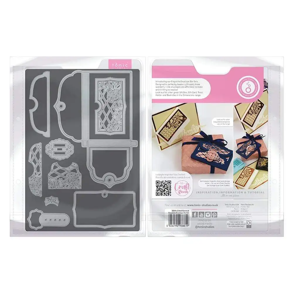 

Металлические штампы изысканные конверты образец штамповочный набор форма карточка Скрапбукинг Бумага рукоделие Нож Форма лезвие перфора...