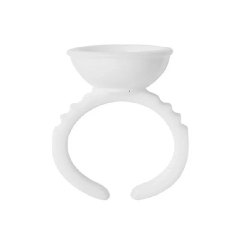 100 шт набор татуировки клеящиеся пигментные кольца с сеткой для наращивания