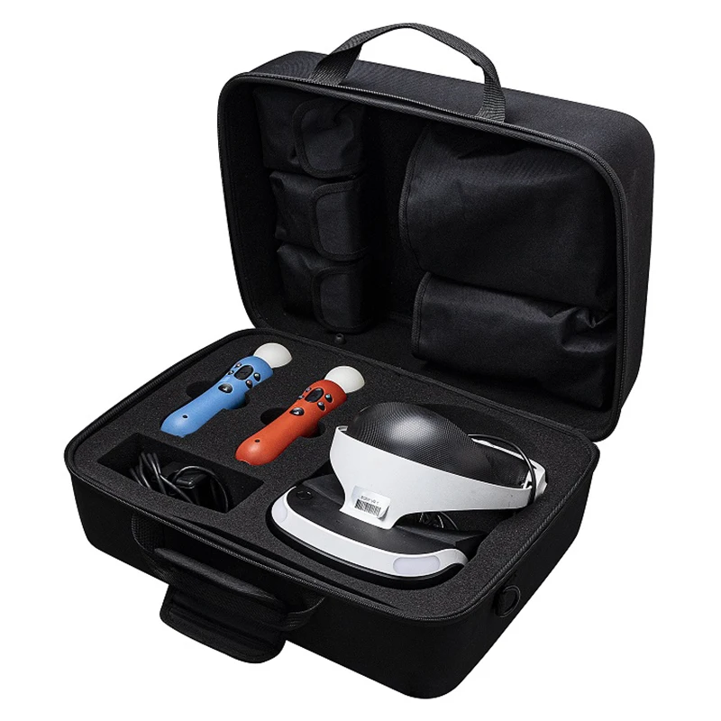 Новейший жесткий дорожный защитный чехол EVA сумка для хранения Sony PlayStation VR 2 PS4 и