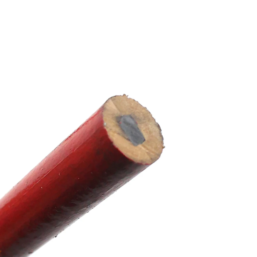 

10Pcs Carpenters Pencils For DIY Builder Joiners Woodworking Black Thick Core Flattened Mark pen Pencil Office Stationery