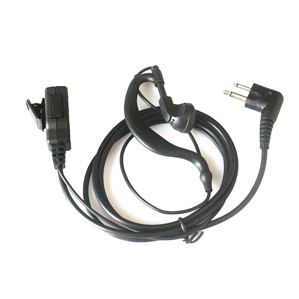 2 шт. G SHAPE гарнитура наушники микрофон PTT для MOTOROLA двухсторонние радио CP88 CP040 CP100 CP125